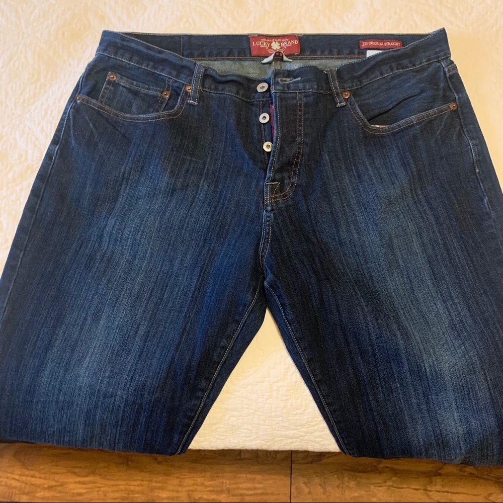 Lucky Brand 221 Original Straight 38x32